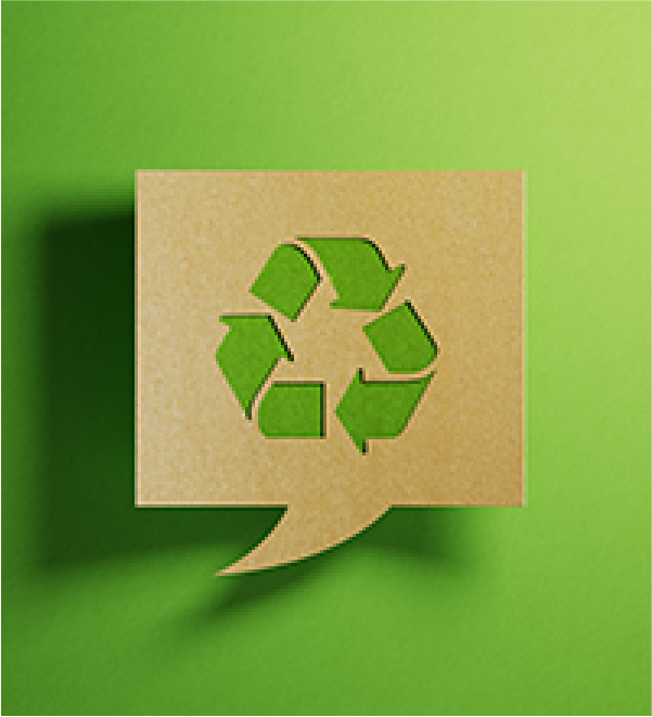 Paper shredding recycling icon