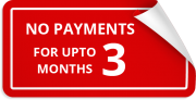 No Payments for up to 3 months icon