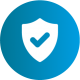Shield checkmark icon